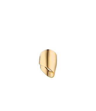 Anillo Draped Éole Edición bañado en oro de 24 quilates