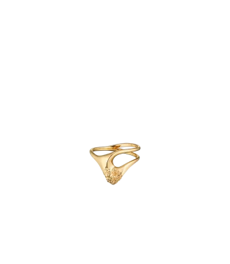 Anillo Eroz Fine Ring Edition bañado en oro de 24 quilates