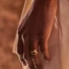 Anillo Eroz Fine Ring Edition bañado en oro de 24 quilates