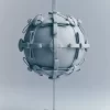 Botón Arco Esfera Edición Nube