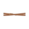 Cinturón fino Umi Edición Texturizado Camel