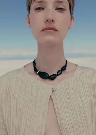 Collar Téré Edición Mármol Negro
