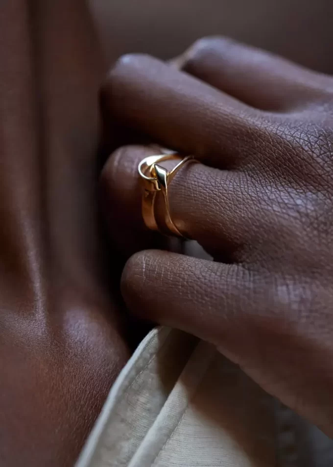 Edición Anillo Éole dorado