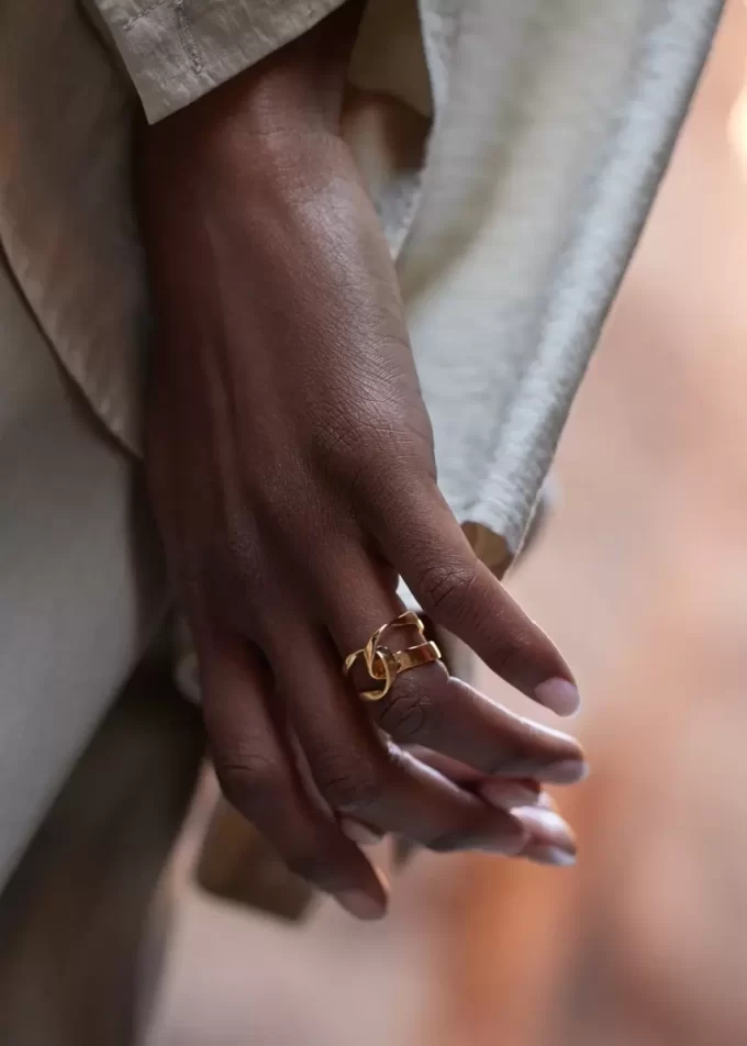 Edición Anillo Éole dorado