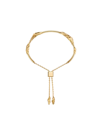 Edición brazalete Eroz bañado en oro de 24 quilates