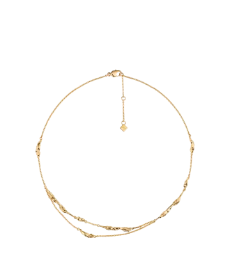 Eroz Double Chain Edition bañado en oro de 24 quilates