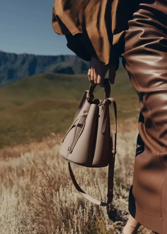 Numéro Huit Mini Edition Taupe texturizado