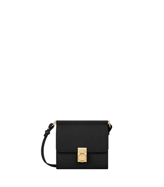 Numéro Sept Cartera Bandolera Edición Negro Texturizado Numéro Sept Cartera Bandolera Edición Negro Texturizado