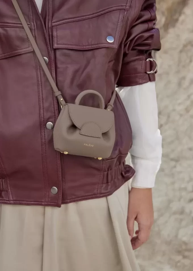 Numéro Un Micro Edition Taupe texturizado