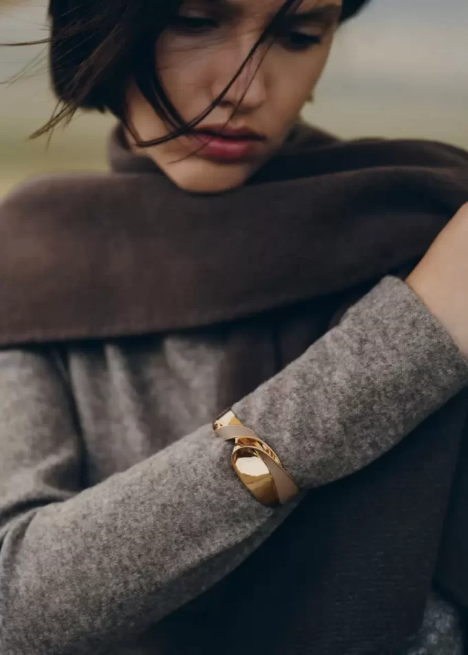 Éole Edición Cuff Cuero Taupe