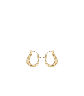 Pendientes de aro Eroz Slim Edición dorada