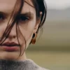 Pendientes de aro Éole Slim Edición Piel Camel
