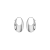 Pendientes de aro Éole Slim Edition de latón chapado