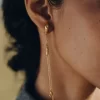 Pendientes de cadena Eroz Edición dorada