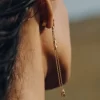 Pendientes de cadena Eroz Edición dorada