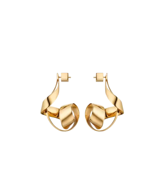 Pendientes Espiral Éole Edición dorada