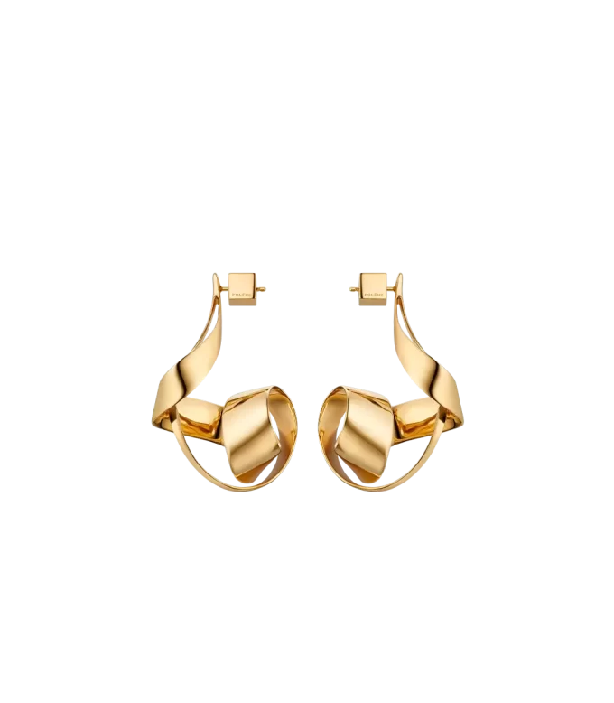 Pendientes Espiral Éole Edición dorada