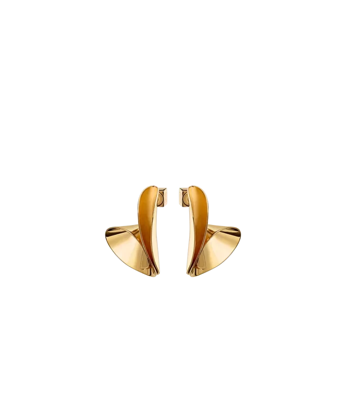 Pendientes Éole Edición bañados en oro de 24 quilates Pendientes Éole Edición bañados en oro de 24 quilates