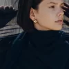 Pendientes rizados Éole Edición dorada