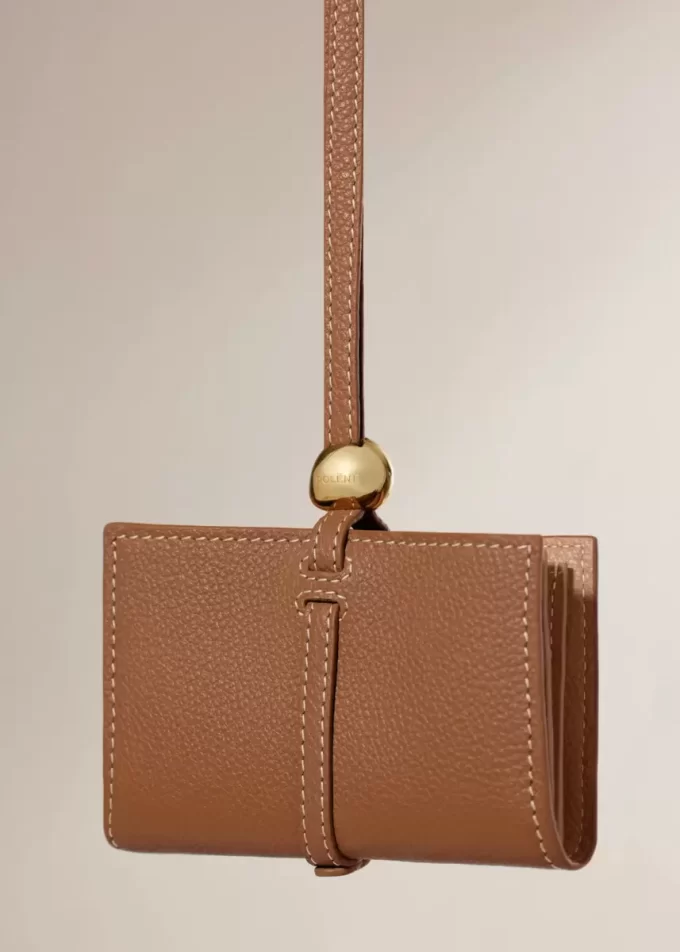 Tarjetero Kayé Edition Textured Duo Camel Tarjetero Kayé Edition Textured Duo Camel